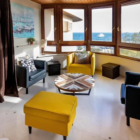 דירה Mar De Alboran Center Sea View