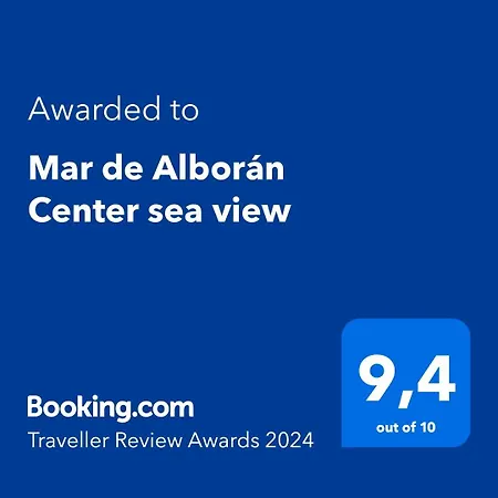 דירה Mar De Alboran Center Sea View *