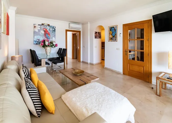 شقة Mar De Alboran Center Sea View ماربيا