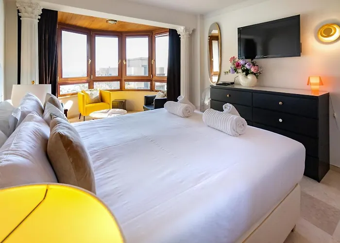 Mar De Alboran Center Sea View شقة *