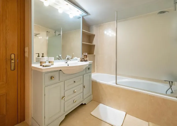 شقة Mar De Alboran Center Sea View ماربيا