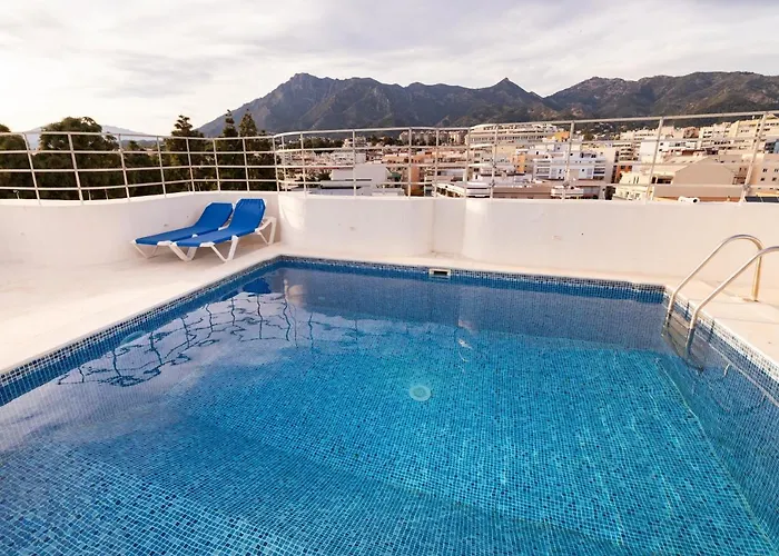 شقة Mar De Alboran Center Sea View ماربيا