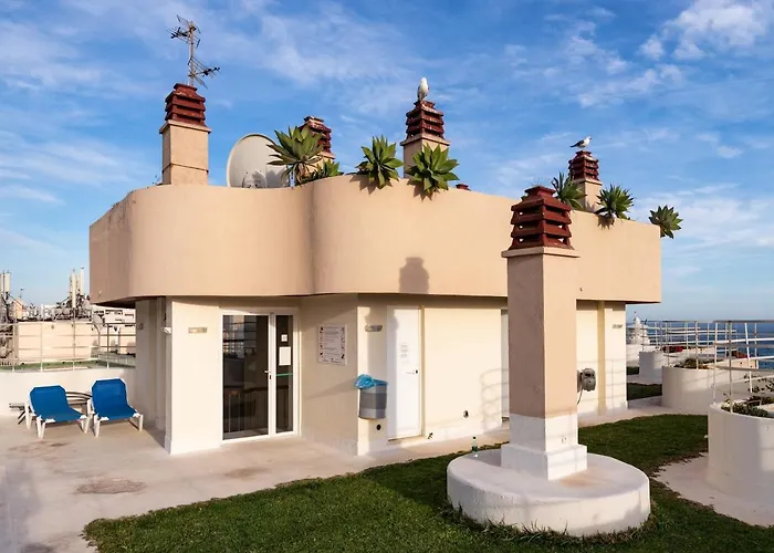 Mar De Alboran Center Sea View شقة *