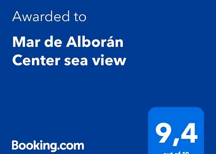 شقة Mar De Alboran Center Sea View *