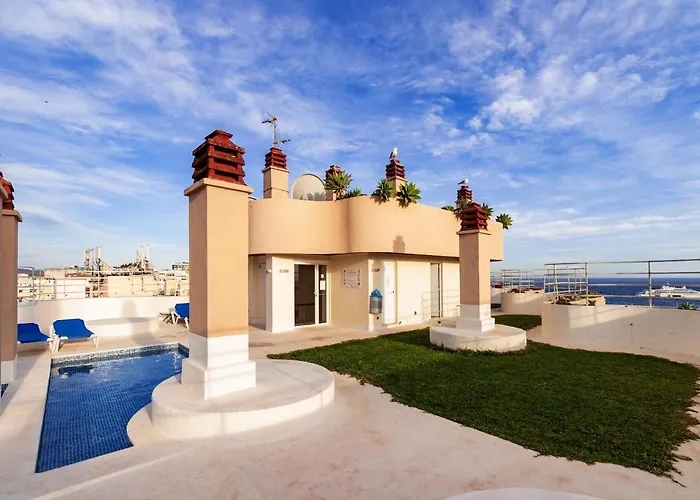 Mar De Alboran Center Sea View דירה *